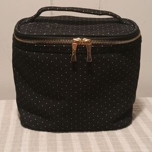 Kate Spade Black and White Dotted Pouch